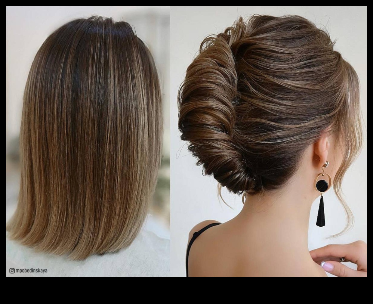 Eleganti un taisni: modi ikdienas taisnās frizūrās