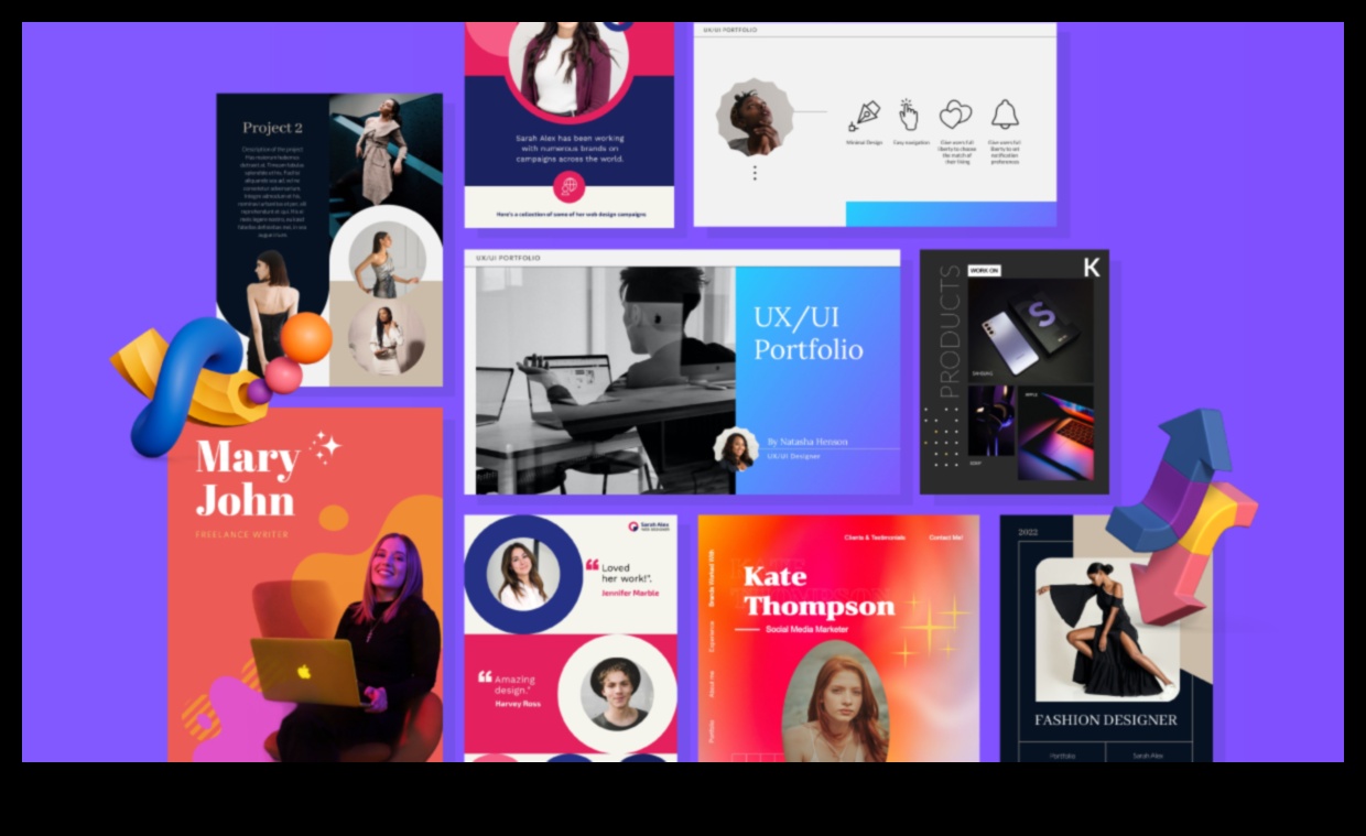 Vizuālās sarunas: dizaina portfeļu valoda