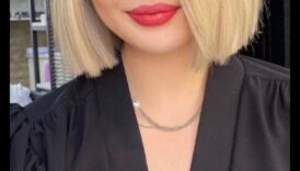 Gludas un taisnas blondas frizūras: mūžīgas un izsmalcinātas