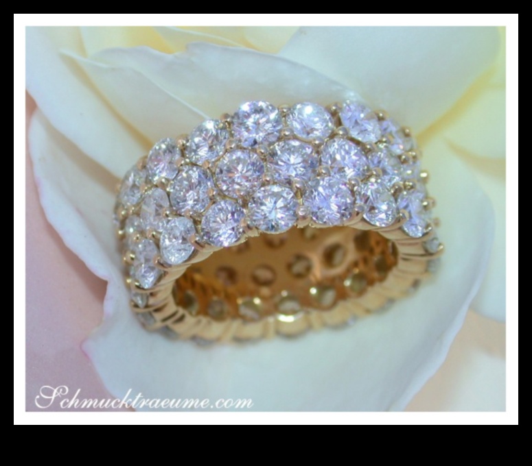 Mūžīgā elegance: mūžīgi dimanti spīd