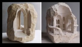 Skulpturālie krāšņumi: grebšanas māksla viduslaiku akmenī